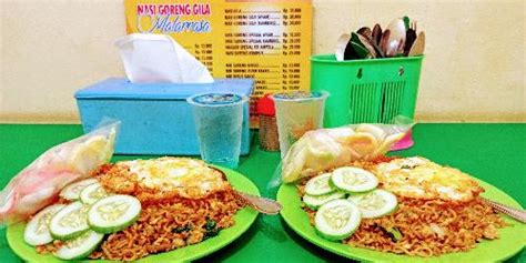 Daftar Harga Menu Delivery Nasi Goreng Gila Malarasa Jagakarsa