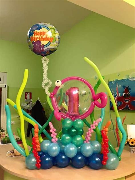 Under The Sea Balloons Balloons Shark Themed Birthday Party Ocean