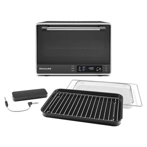 Kitchenaid Dual Convection Countertop Oven With Air Fry And Temperature Probe The Home Depot