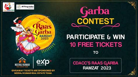 Win Free Tickets to Garba 2023 Event in a Giveaway Contest - ATI Vancouver