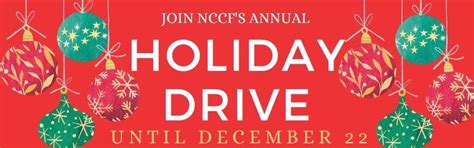 Holiday Drive Nccf Cares