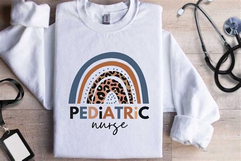 Pediatric Nurse Crewneck Sweatshirt Peds Nurse Sweatshirt Peds Nurse