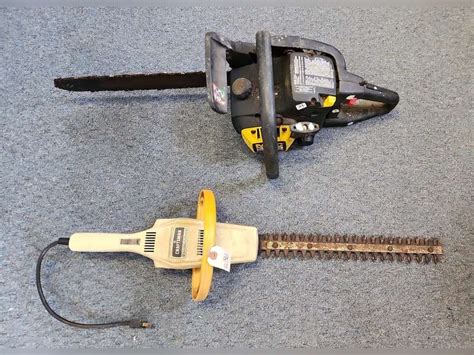 Mac Mcculloch 3516 Anti Vibration 35cc Chainsaw Sears Craftsman 15 Hedge Trimmer