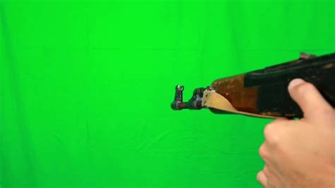 Shooting With Ak47 Close View - ineedfx.com