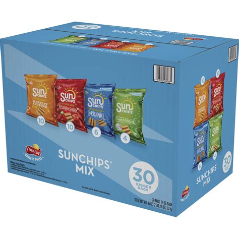 Frito Lay Sun Chips Variety Pack Snacks Pepsico Inc