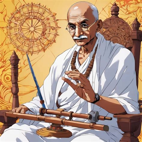 Premium Ai Image Mahatma Gandhi Jayanti Mahatma Gandhi Indian Freedom