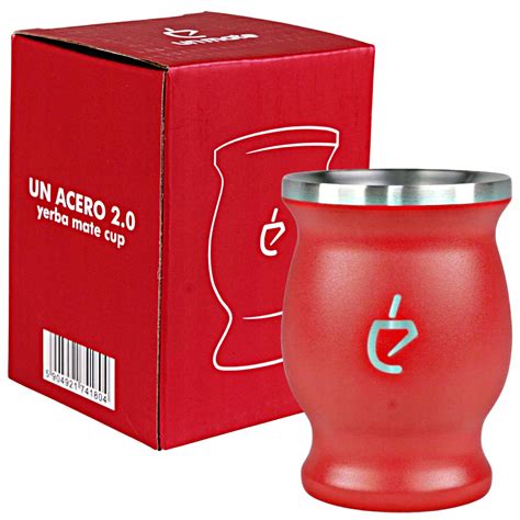 Matero Un Mate Magma Kubek Termiczny Inox Do Yerba Acero Red Cena