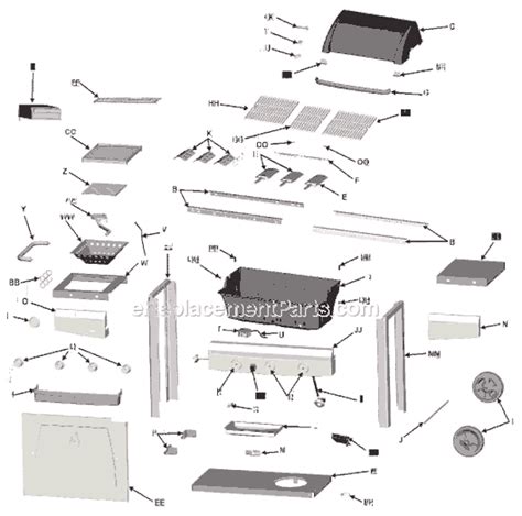 Char Broil 3 Burner Grill Parts