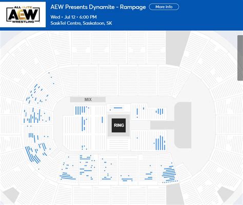 WrestleTix On Twitter AEW Presents Dynamite Rampage Wed Jul 12