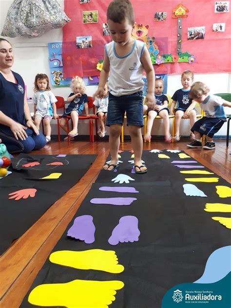 MATERNAL 1 B ATIVIDADES MOTORAS Escola Nossa Senhora Auxiliadora