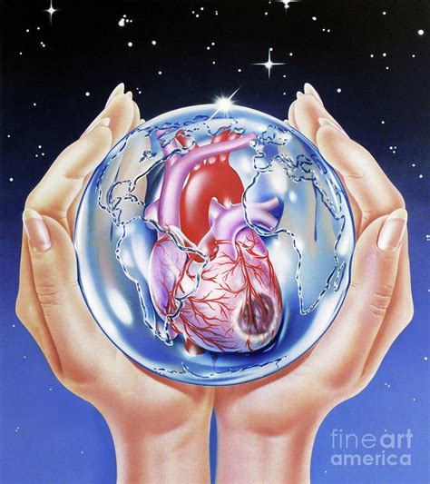 Global Heart Disease Prevention Photograph By John Bavosi Science Photo