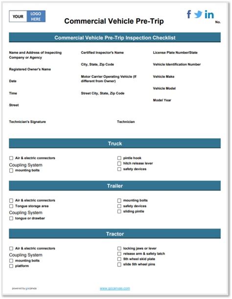 Simple Guide To Pre Trip Inspections Gocanvas