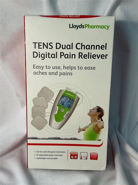 Lloyds Pharmacy Tens Dual Channel Digital Pain Reliever Ebay