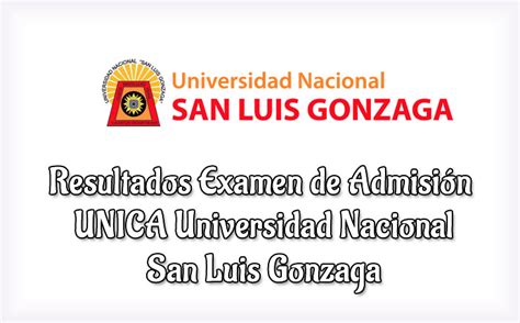 Resultados Examen Admisi N Unica Ingresantes A La Universidad