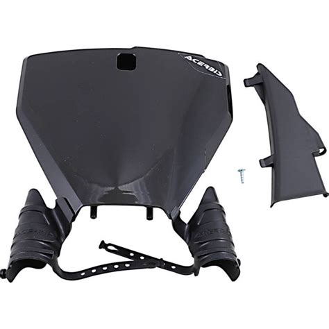 Acerbis Raptor Front Number Plate Black Fortnine Canada