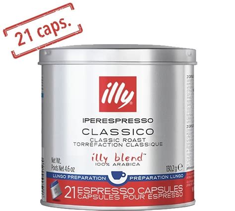 X Illy Iperespresso Classico Espresso Lungo Capsules