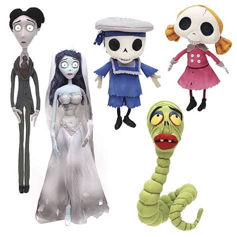 Corpse Bride Plush Doll Series 1 Case Mcfarlane Toys Corpse Bride