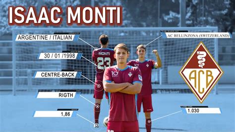 Isaac Monti Centre Back Youtube