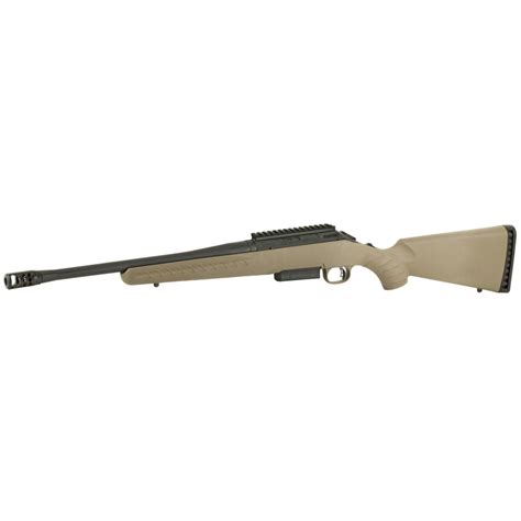 Ruger American Ranch Rifle 450 Bushmaster 16 Threaded 16950 Bush Fde Bolt Action Rifles At