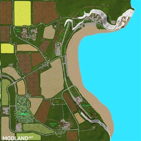 Sandy Bay Gold Edition Map V Mod For Farming Simulator