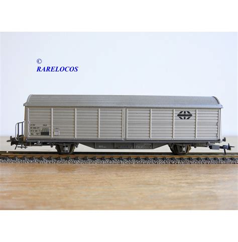 Roco Wagon Couvert Type Hbis Gris Sbb Neuf Bo