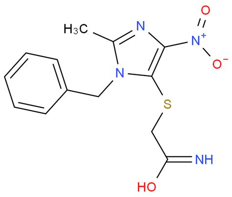 2 1 Benzyl 4 Nitro 2 Methyl 1H Imidazol 5 Yl Sulfanyl Acetamide 77952