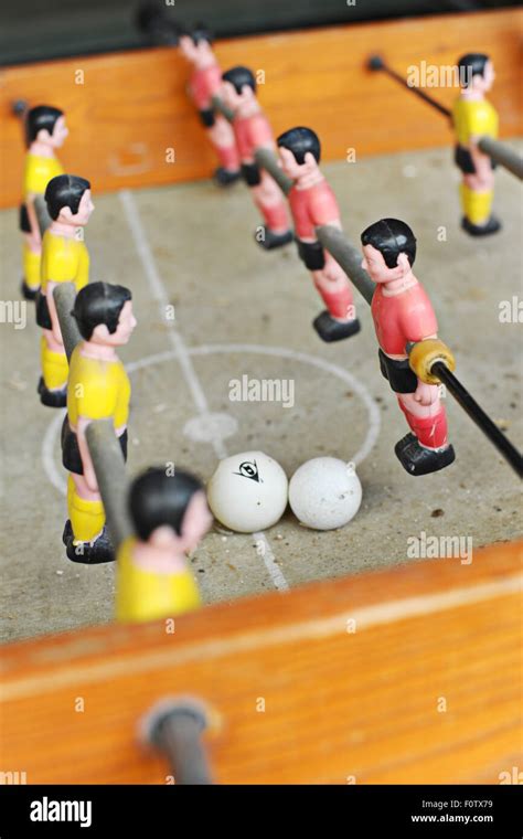 Vintage Table Football Hi Res Stock Photography And Images Alamy