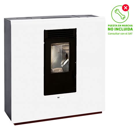 Estufa De Pellet Pasillo WATT Slim 8 Kw Leroy Merlin