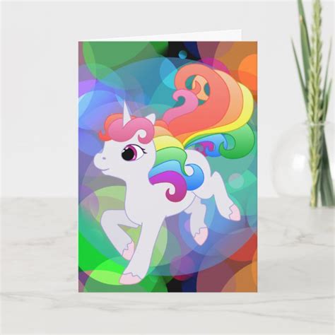 Einhorn Karten Zazzle De