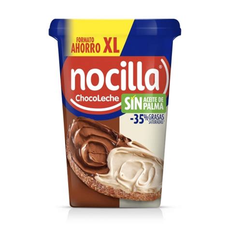 Crema De Cacao Y Leche Con Avellanas Nocilla Sin Gluten Y Sin Aceite De