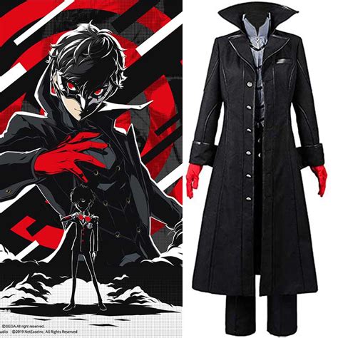 Persona 5 Dancing Star Night Joker Protagonist Akira Kurusu Cosplay