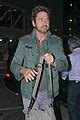 Gerard Butler Catches A Flight With A Brunette Companion Gerard