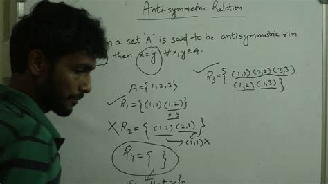 Antisymmetric Relation Youtube