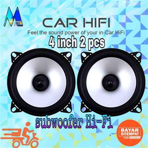 Jual Speaker Subwoofer Mobil Hifi Inch W Pcs Di Lapak Star Moon