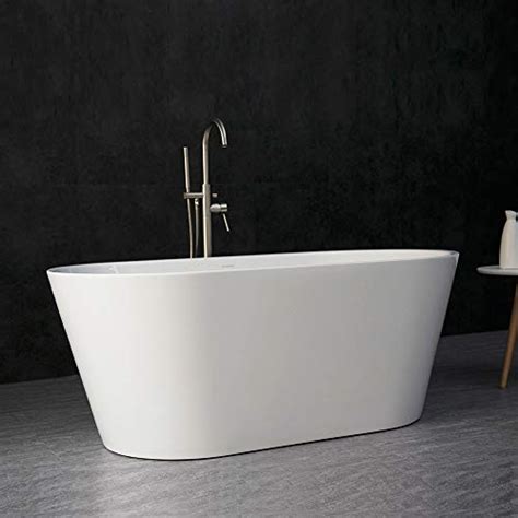 Woodbridge Acrylic Freestanding Contemporary Soaking Tub With