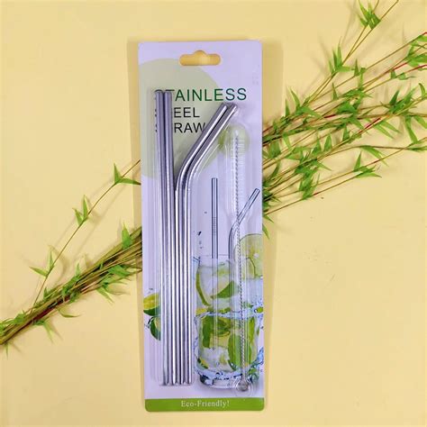 Stainless Steel straw 5pc Set | Garner Stationery