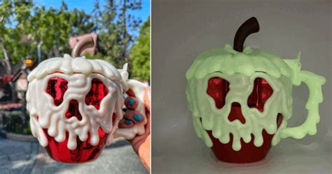 Disney Is Selling A New Poison Apple Mug That Glows in the Dark and I Need It