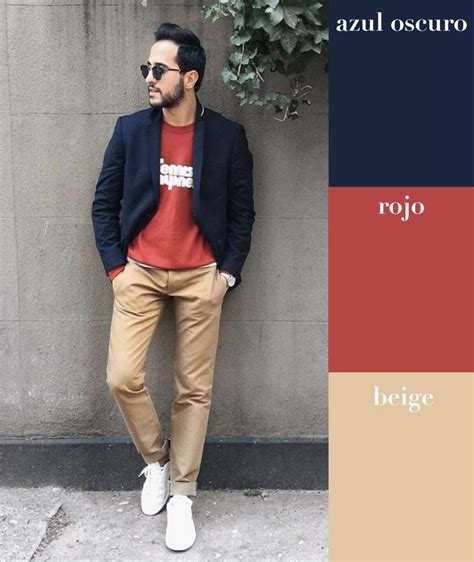 17 Combinaciones De Color Que Todo Hombre Puede Usar Combinar Ropa De Hombre Combinacion De