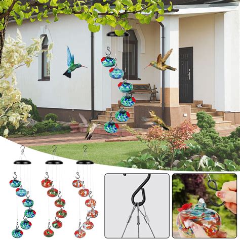 Hummingbird Feeders under $5! Yannianjz Charming Wind Chimes