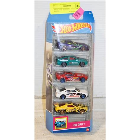 New Hot Wheels 5 Pack Hw Drift