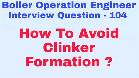 Boe Exam Preparation Power Plant Interview Questions On Boiler