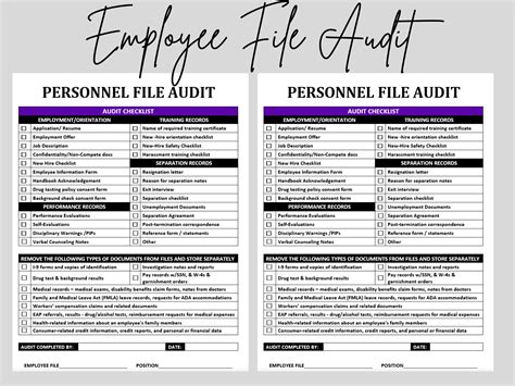 Proactive Employee Hr File Audits Are A Form Of Risk Management They