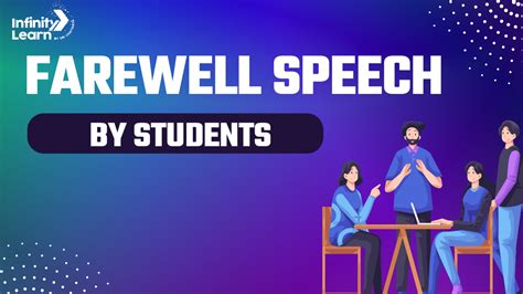 Farewell Speech By School Students In English Infinity Learn Il