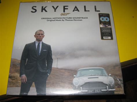 James Bond Skyfall Ost Lp ﻿ Vinyl Cd And Blu Ray