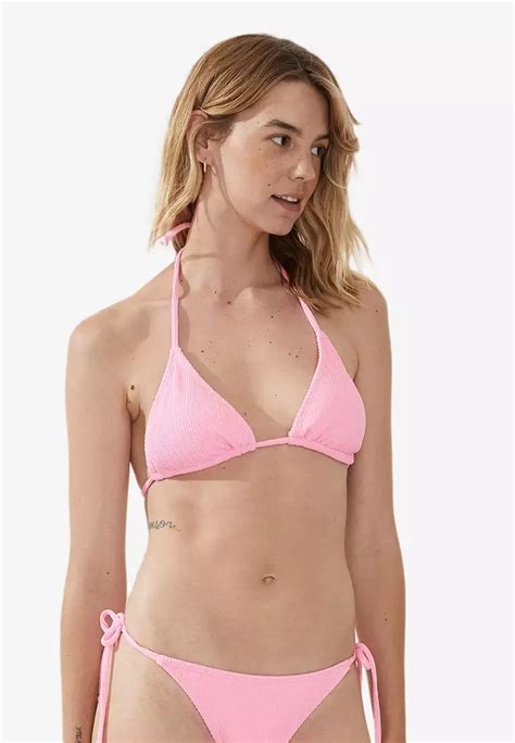 Jual Cotton On Body Slider Triangle Bikini Top Original 2024 Zalora