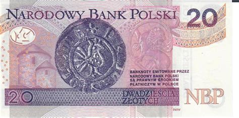 Polen 20 Zloty 2016 Banknote Geldscheine Unc MA Shops