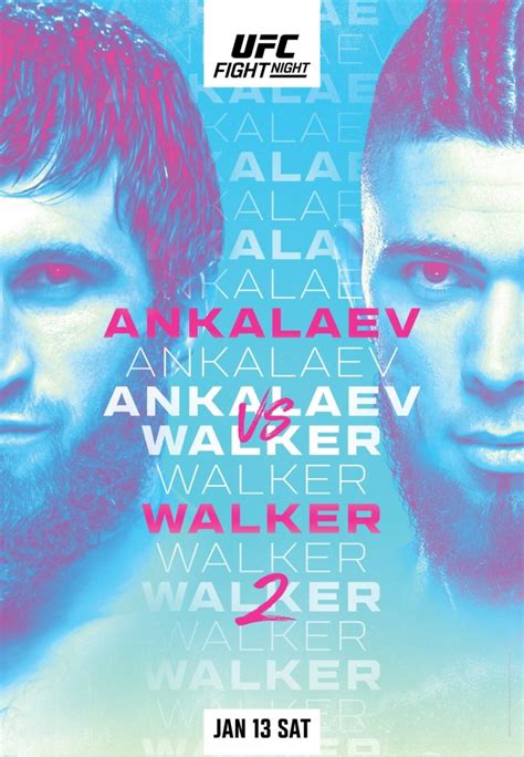 Photos Ufc Event Posters Of 2024