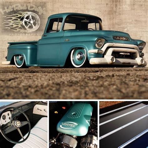 Slammed Hot Rat Street Rod Patina Shop Truck Air Ride Apache 14100