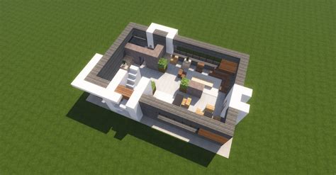 Small Modern House Minecraft