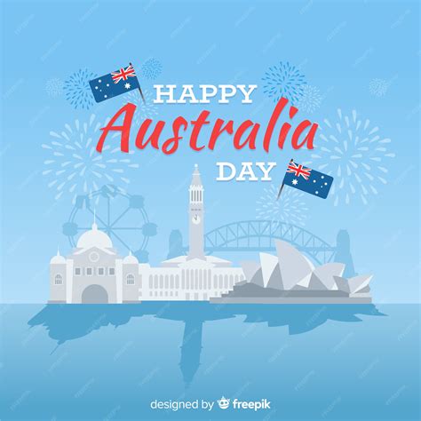 Premium Vector Australia Day